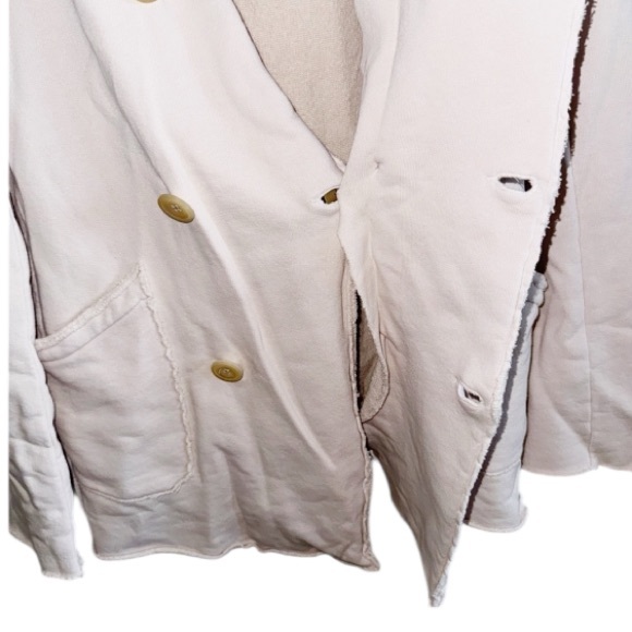 Frank & Eileen BELFAST Sweatshirt Peacoat
Petal Pink Double-Breasted Jacket Sz L - Picture 13 of 14